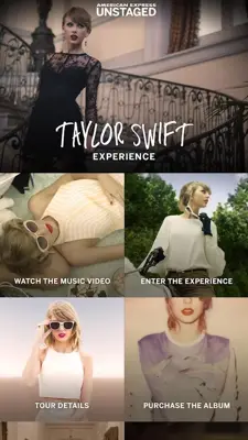 Amex UNSTAGED – Taylor Swift android App screenshot 14